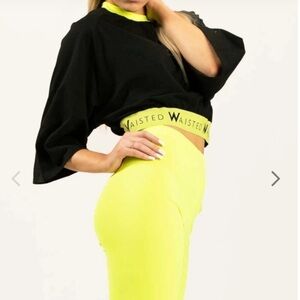 Waisted crop top